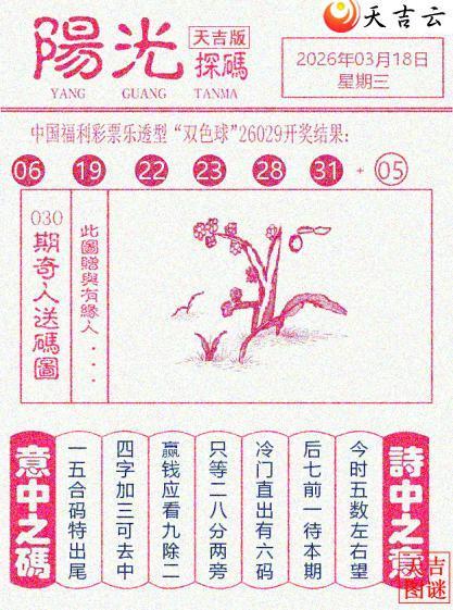 ˫ɫ��2026030�ڲ�����+����̽�루����棩������С��Ͷ��1