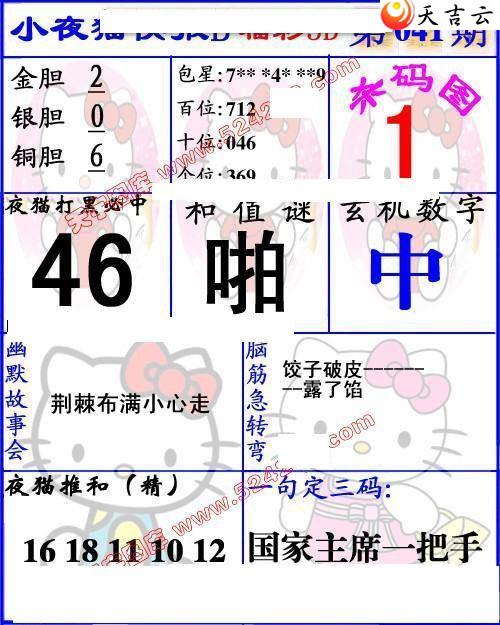 3d041��Сҹè�챨ͼ��1