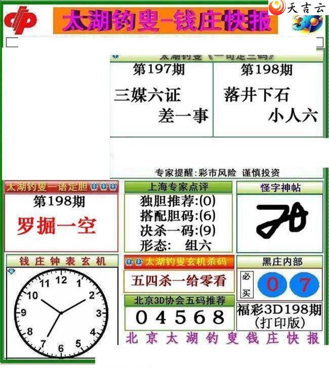 ����3d22198��Ǯׯ�챨ͼ��2